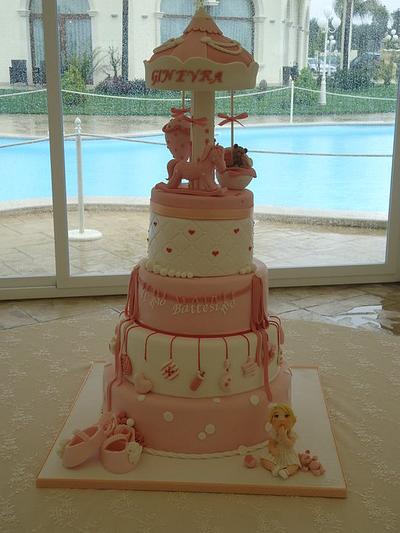 A sweet carillon for christening - Cake by Diletta Contaldo