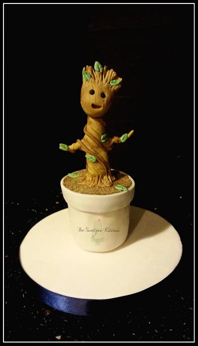 I am baby Groot ....  - Cake by The Sweetpea Kitchen 