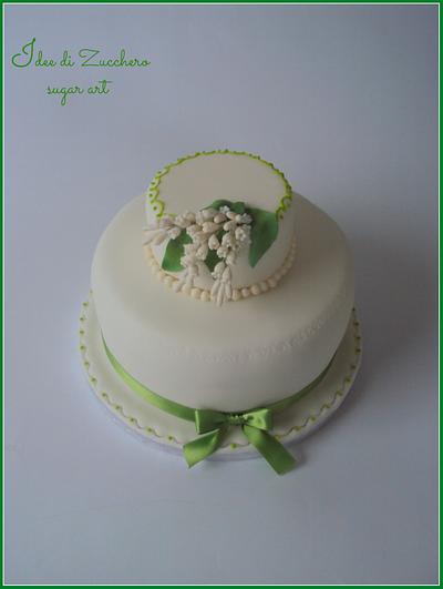 lily of the valley - Cake by Olma Iacono