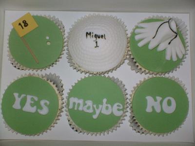 Proposal Cupcakes - Cake by Deborah
