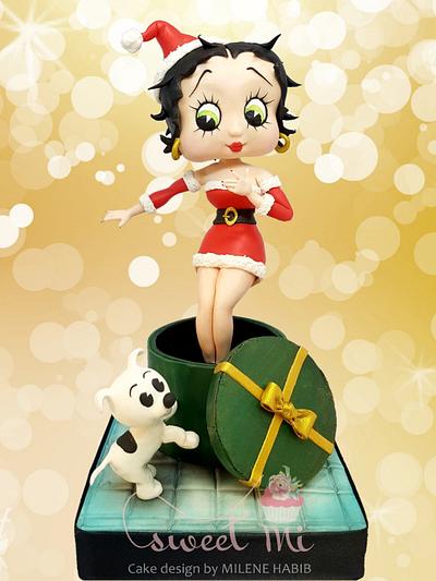 CPC Christmas Collaboration - Betty Boop - Cake by Milene Habib