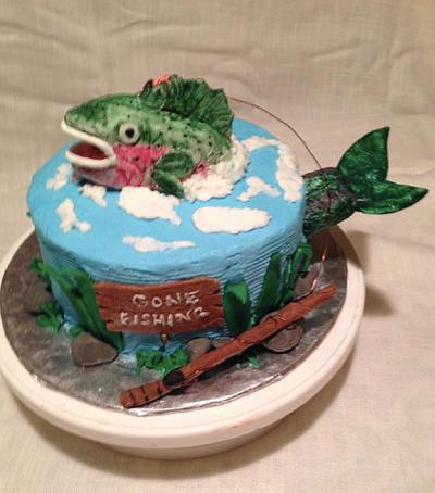 The One That Didn't Get Away - Cake by Julia 
