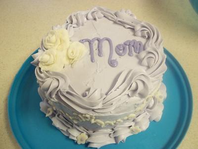 happy birthday mom  - Cake by cakes by khandra
