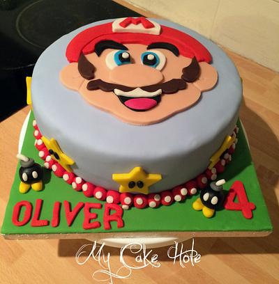 Super Mario Birthday Cake - Cake by Leigh Medway