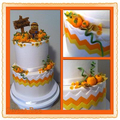Pumpkin Patch Harvest - Cake by Tiffany Palmer