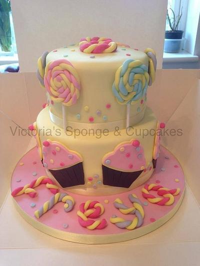 Freya's Birthday Cake - Cake by VickyR