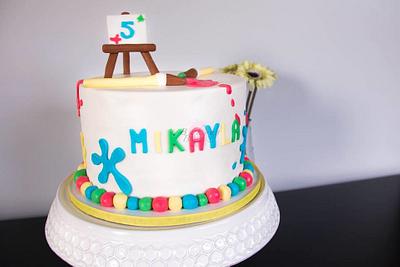 Art Inspired Cake - Cake by Baking Bad