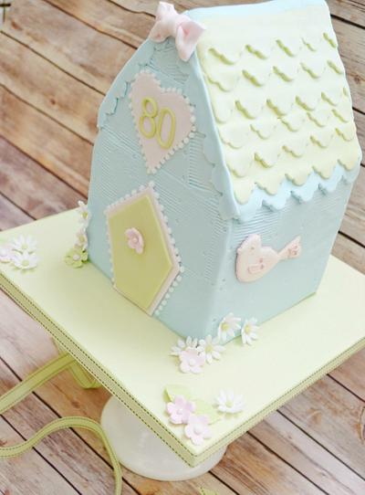 Little birdhouse for my soul - Cake by Roo's Little Cake Parlour