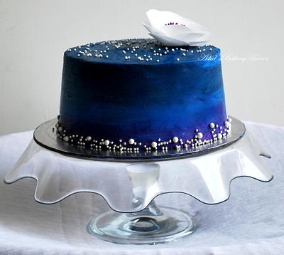 Midnight Blue!!! - Cake by Ashel sandeep