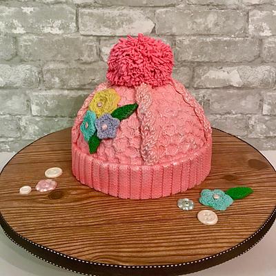 Knitted hat cake - Cake by The Cake Mamba