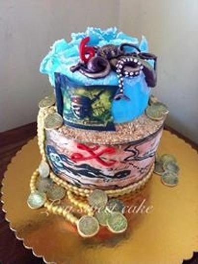 Pirates of the Caribbean  - Cake by Elisabethf