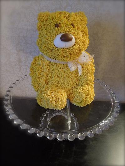 teddy bear cake - Cake by joy cupcakes NY