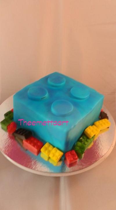 On step on these lego blocks - Cake by Blueeyedcakegirl