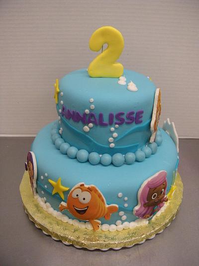 Bubble guppies!! - Cake by Evelyn Vargas