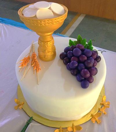 Communion cake - Cake by Susanna Sequeira