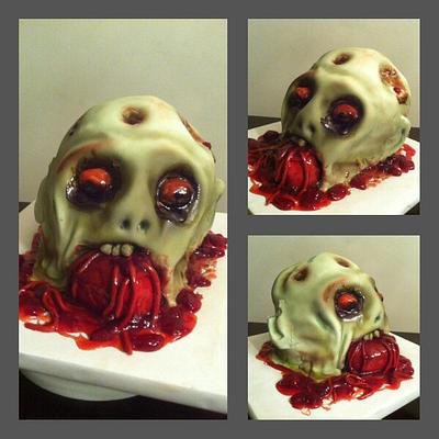 Zombie cake - Cake by Ray Walmer