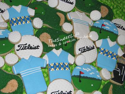 Golf cookies - Cake by Julie Tenlen