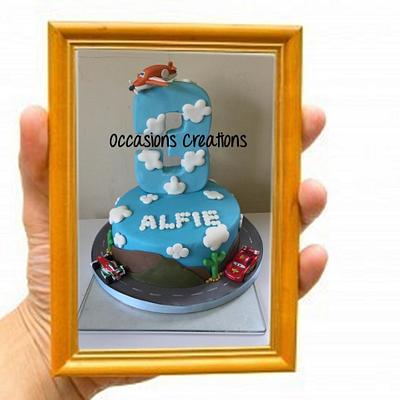 My sons 3rd birthday cake - Cake by occasionscreations