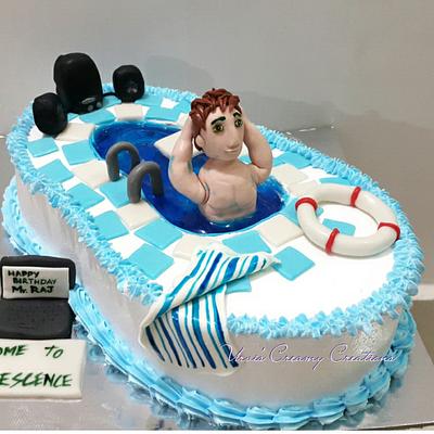 Pool Party  - Cake by Urvi Zaveri 