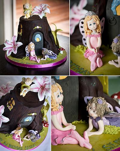 Siennas fairy cake - Cake by Jo Tan