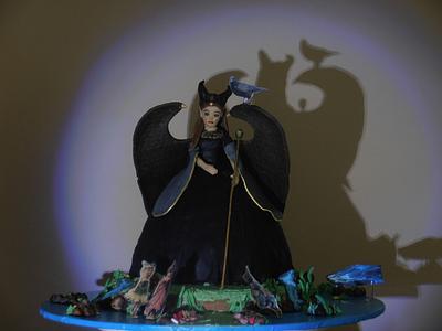 Maleficent - Cake by Sleaky77