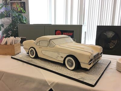 '58 Corvette Cake - Cake by Brandy-The Icing & The Cake