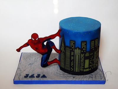 Spider-Man - Cake by Derika