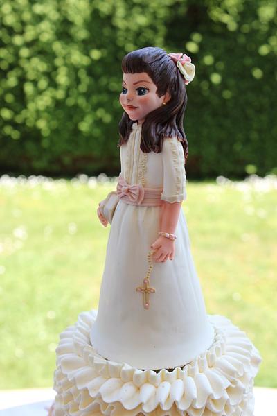 Good Little Communion Girl - Cake by Artym 