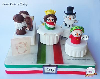 The Owling history of Italy - Cake by Sweet Cake di Fabry