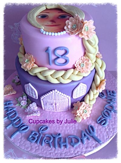 Meet Rapunzel! - Cake by Cupcakes By Julie