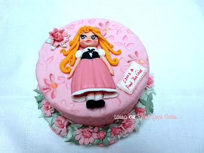 Baby Aurora Princess cake - Cake by Laura Ciccarese - Find Your Cake & Laura's Art Studio