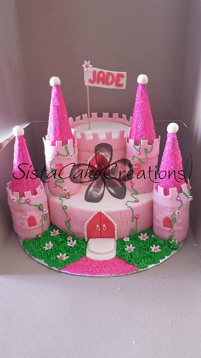 Castle Cake - Cake by sistacakecreations