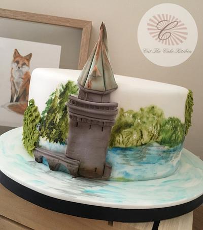 Lake Vyrnwy  - Cake by Emma Lake - Cut The Cake Kitchen