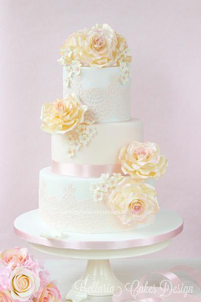 Rose Enchantment - Cake by Bellaria Cake Design 