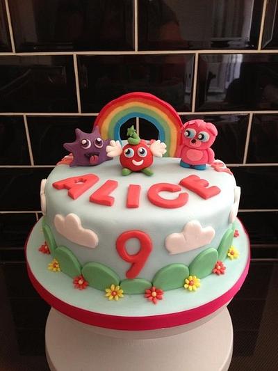 Moshi monsters - Cake by Gwendoline Rose Bakes
