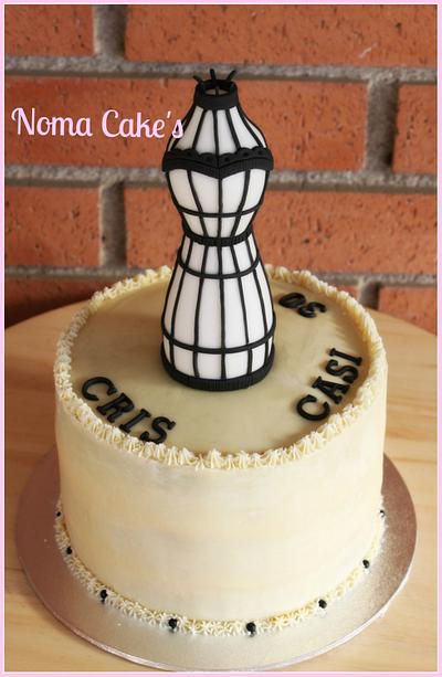 TARTA MANIQUI COSTURA-DUMMY SEWING CAKE  - Cake by Sílvia Romero (Noma Cakes)