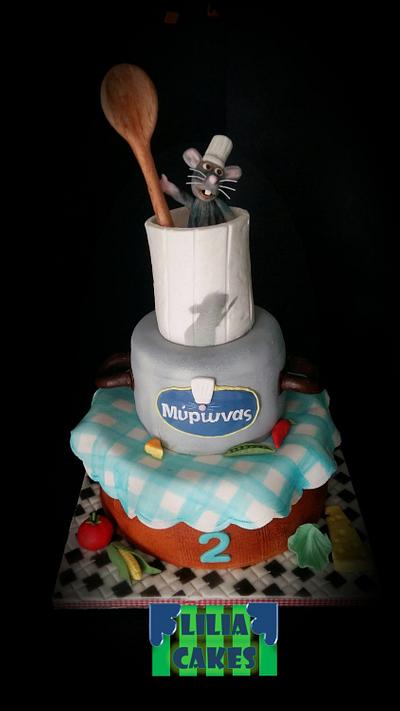 Here is Ratatouille!! - Cake by LiliaCakes
