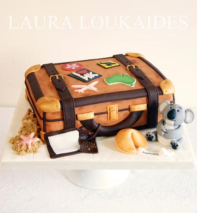 Suitcase Cake - Cake by Laura Loukaides