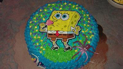 spongebob - Cake by meli33