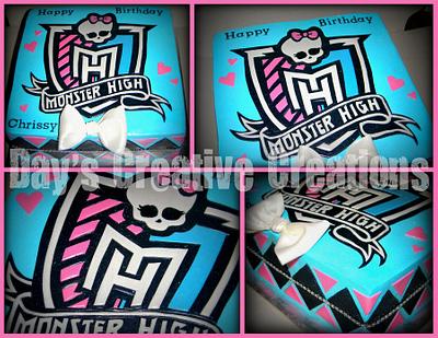 Monster High  - Cake by Day