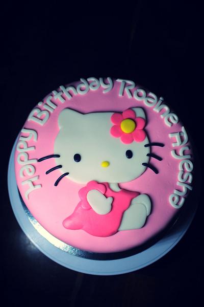 Roaine Ayesha' hello Kitty - Cake by CandiRosa