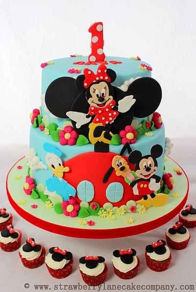 Mickey Mouse Clubhouse and Friends for Arya - Cake by Strawberry Lane Cake Company