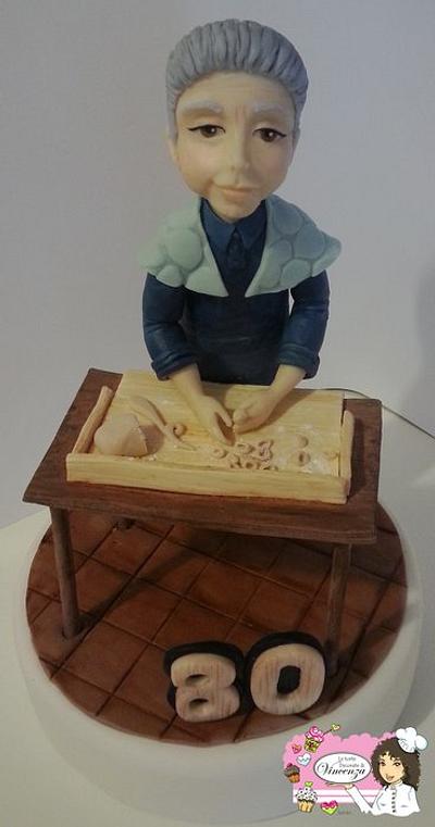 Per una dolce nonnina - Cake by Vincenza Rito - l'Arte nelle torte