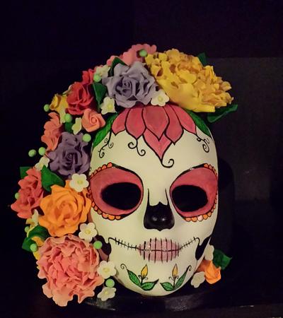 Sugar Skull - Dia dos Mortos #2 - Cake by DomestikGodess