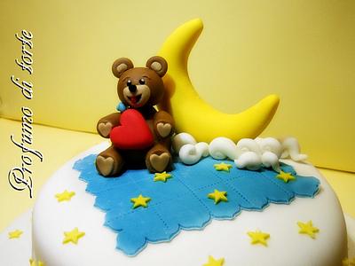 Baby Bear and the moon - Cake by Profumo di torte