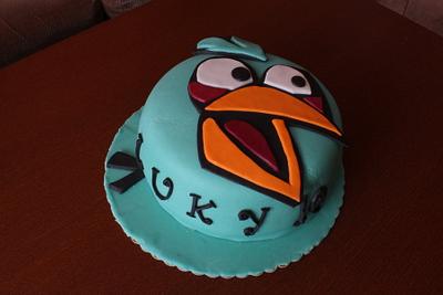 Angry bird - Cake by Anka