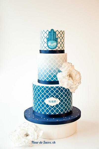 Turkish inspired Wedding Cake - Cake by Fleur de Sucre