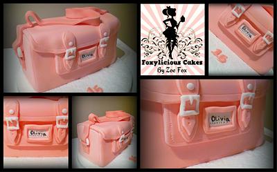 Satchel Cake - Cake by Sweet Foxylicious