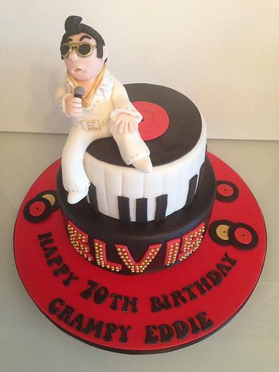 Elvis!!!! - Cake by daisycakesnorthants