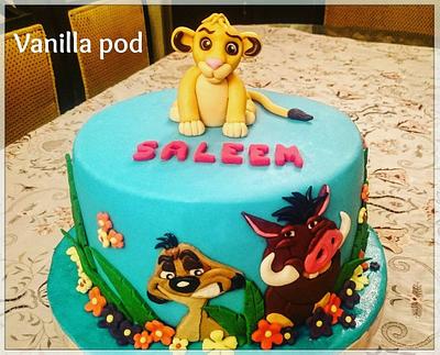 the lion king cake  - Cake by Noha